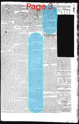 Page thumbnail for The Hillsborough Recorder