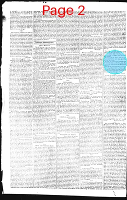 Page thumbnail for The Hillsborough Recorder