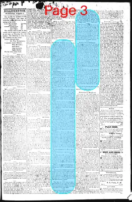 Page thumbnail for The Hillsborough Recorder