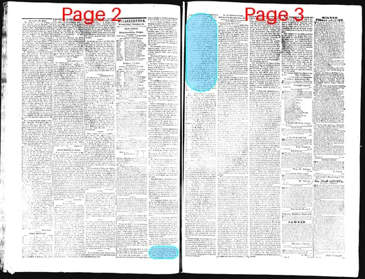 Page thumbnail for The Hillsborough Recorder