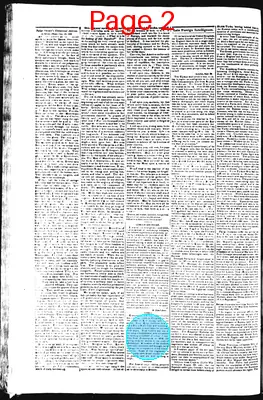 Page thumbnail for The Hillsborough Recorder