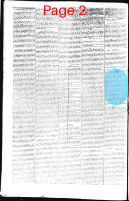 Page thumbnail for The Hillsborough Recorder