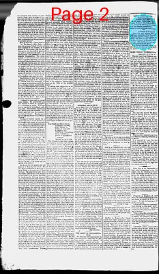 Page thumbnail for The Hillsborough Recorder