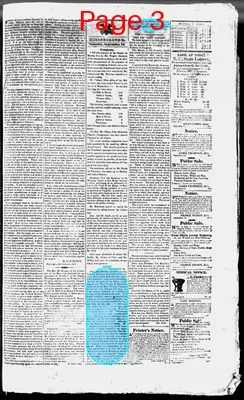 Page thumbnail for The Hillsborough Recorder