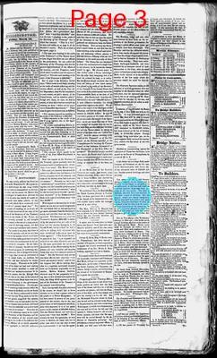 Page thumbnail for The Hillsborough Recorder