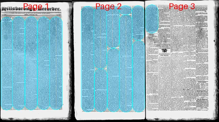 Page thumbnail for The Hillsborough Recorder