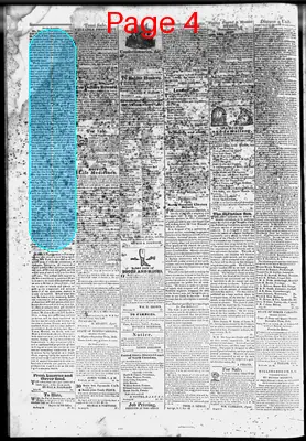 Page thumbnail for The Hillsborough Recorder