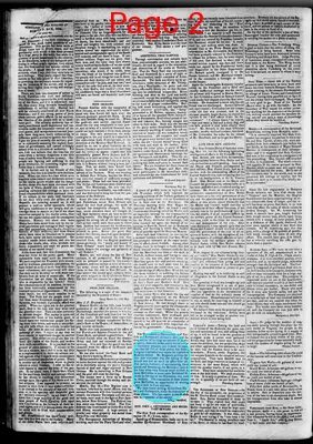 Page thumbnail for The Hillsborough Recorder