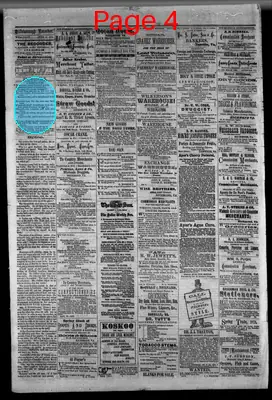 Page thumbnail for The Hillsborough Recorder