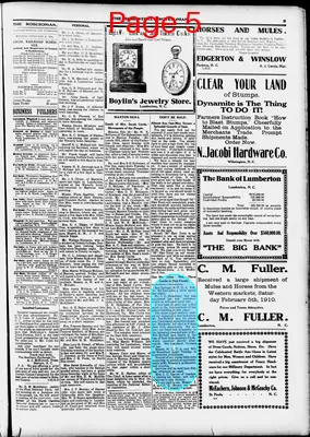 Page thumbnail for The Robesonian