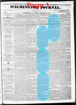 Page thumbnail for Wilmington Journal