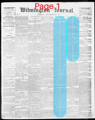 Page thumbnail for Wilmington Journal