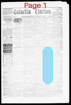 Page thumbnail for Catoctin Clarion