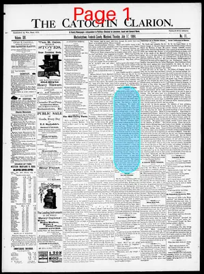 Page thumbnail for Catoctin Clarion