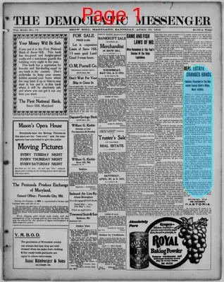 Page thumbnail for Democratic Messenger