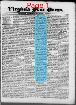 Page thumbnail for Virginia Free Press