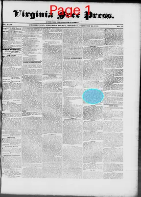 Page thumbnail for Virginia Free Press