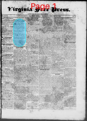 Page thumbnail for Virginia Free Press