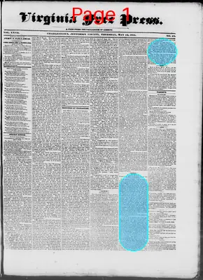 Page thumbnail for Virginia Free Press