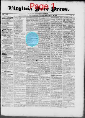 Page thumbnail for Virginia Free Press