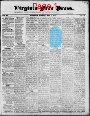 Page thumbnail for Virginia Free Press