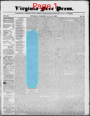 Page thumbnail for Virginia Free Press