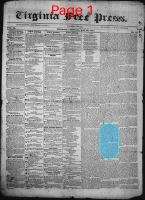 Page thumbnail for Virginia Free Press