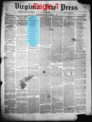 Page thumbnail for Virginia Free Press