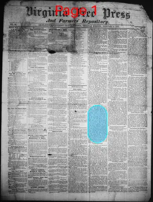 Page thumbnail for Virginia Free Press