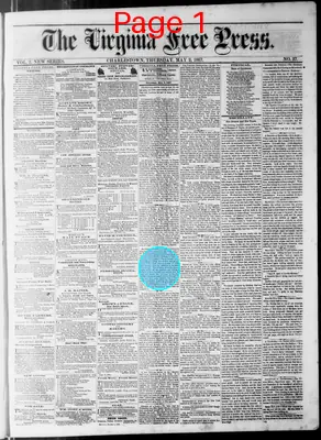 Page thumbnail for Virginia Free Press