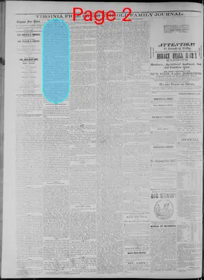 Page thumbnail for Virginia Free Press