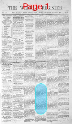 Page thumbnail for The Weekly Register