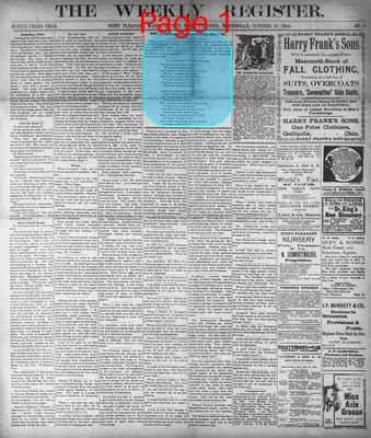 Page thumbnail for The Weekly Register
