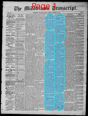 Page thumbnail for Middletown Transcript