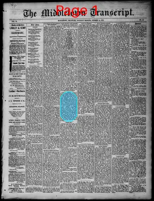 Page thumbnail for Middletown Transcript