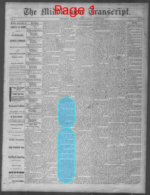 Page thumbnail for Middletown Transcript