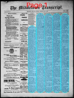 Page thumbnail for Middletown Transcript