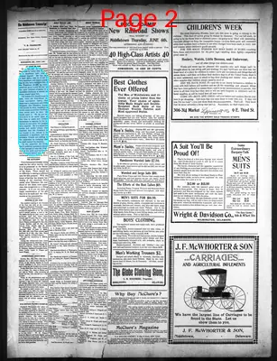 Page thumbnail for Middletown Transcript