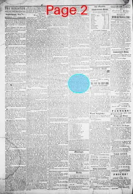 Page thumbnail for Shepherdstown Register