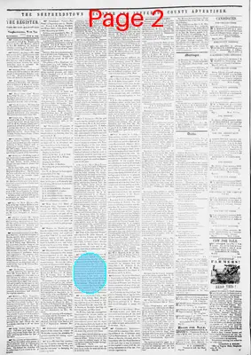 Page thumbnail for Shepherdstown Register