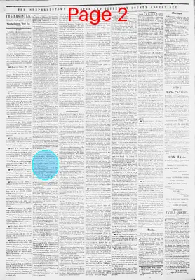 Page thumbnail for Shepherdstown Register
