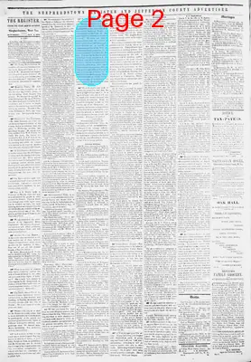 Page thumbnail for Shepherdstown Register