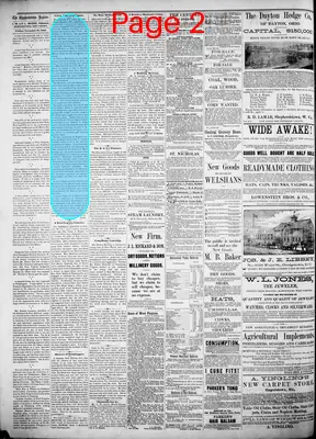 Page thumbnail for Shepherdstown Register