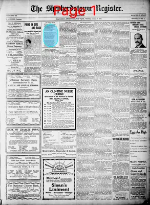 Page thumbnail for Shepherdstown Register
