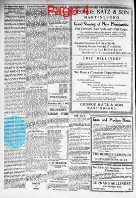 Page thumbnail for Shepherdstown Register