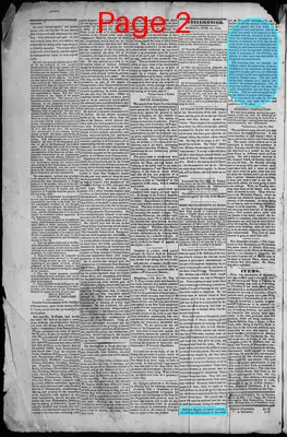 Page thumbnail for South Branch Intelligencer