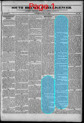 Page thumbnail for South Branch Intelligencer