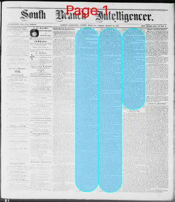 Page thumbnail for South Branch Intelligencer