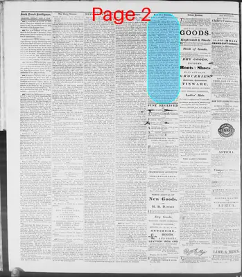 Page thumbnail for South Branch Intelligencer