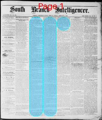 Page thumbnail for South Branch Intelligencer